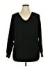 Ella Moss Black Pullover Sweater Size XL - photo 1