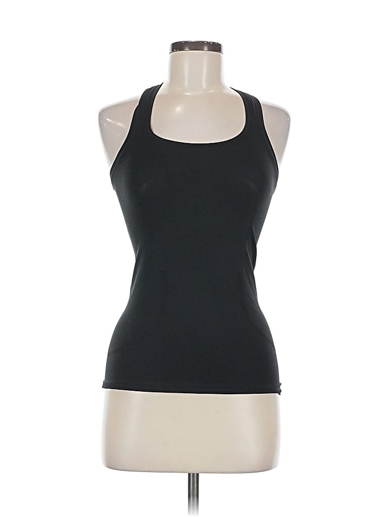 Pre-owned Lululemon Athletica Active Tank Top In Black