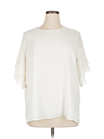 Alfani Short Sleeve Blouse (view 1)