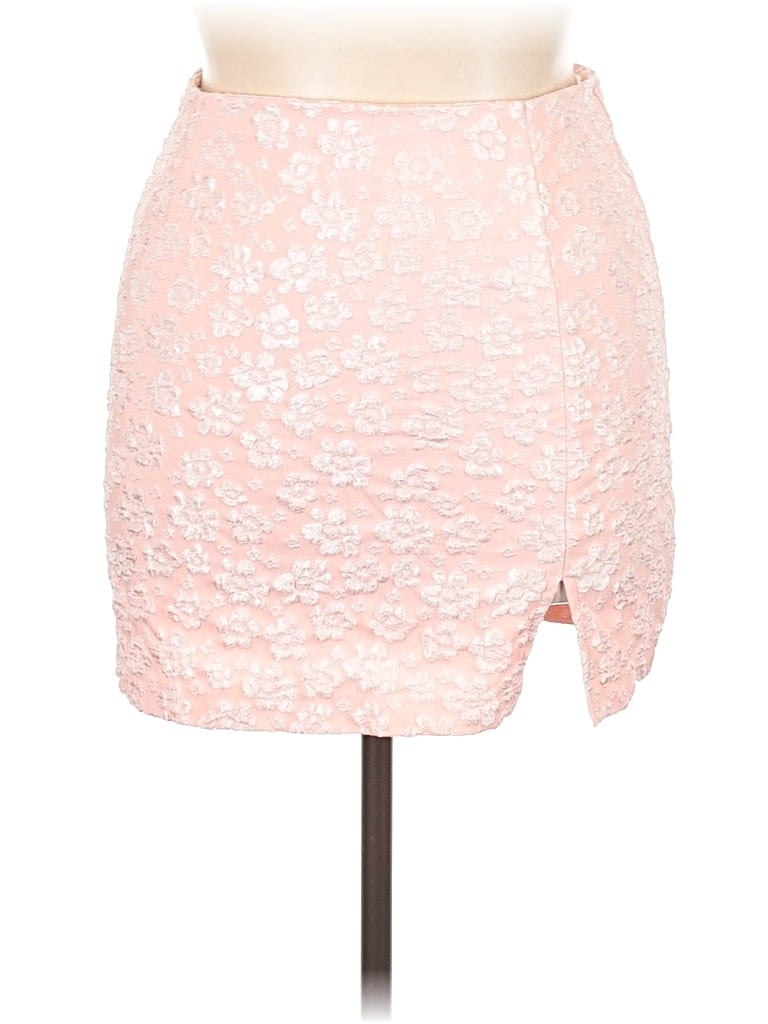 Pre-owned Wild Fable Formal Skirt In Pink