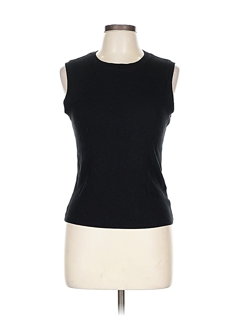 Pre-owned Gap Sleeveless T-shirt In Black