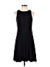 Athleta Solid Black Casual Dress Size S - photo 1