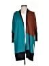 Chico's Color Block Teal Cardigan Size XXS - photo 1
