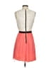 Maurices 100% Polyester Color Block Orange Cocktail Dress Size 5 - 6 - photo 2