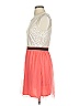 Maurices 100% Polyester Color Block Orange Cocktail Dress Size 5 - 6 - photo 5