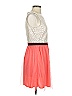 Maurices 100% Polyester Color Block Orange Cocktail Dress Size 5 - 6 - photo 4