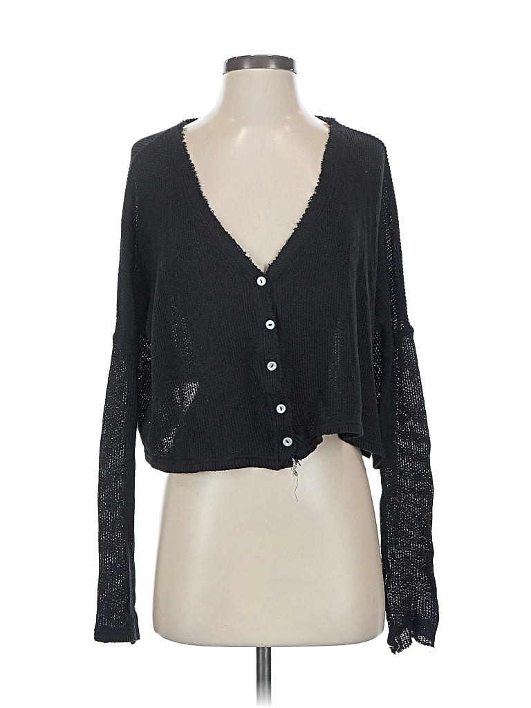 Pre-owned Urban Outfitters Cardigan Sweater In Black