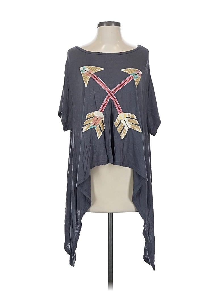 Pre-owned Judith March Short Sleeve T-shirt In Gray