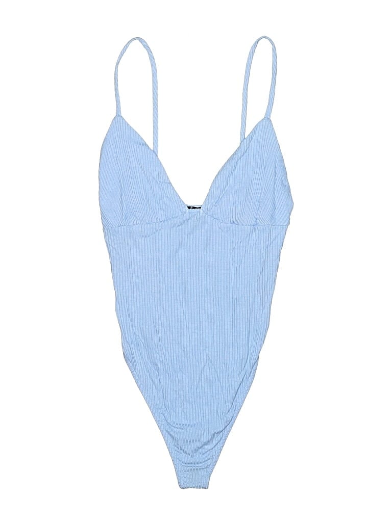 Pre-owned Lux Bodysuit In Blue