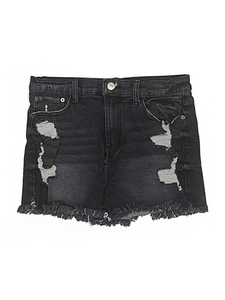 Pre-owned Rewash Denim Shorts In Black