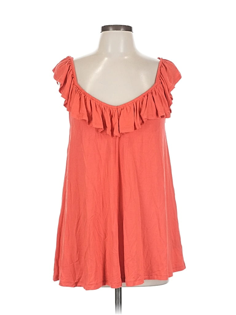 Pre-owned Torrid Sleeveless Blouse In Orange