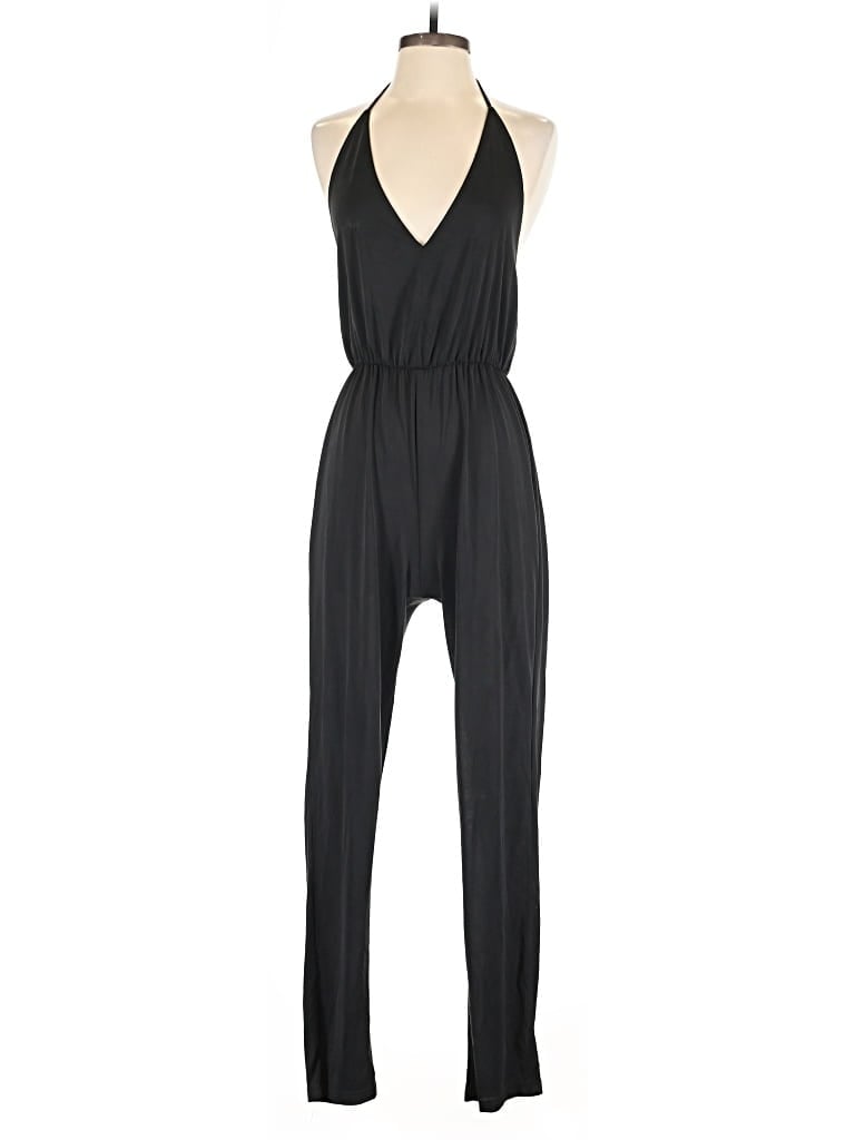 Pre-owned Olivaceous Jumpsuit In Black