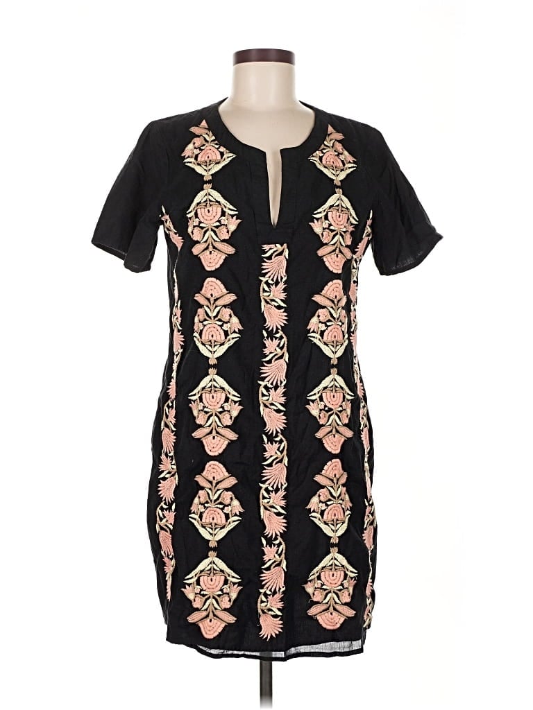 Pre-owned Roller Rabbit Casual Dress In Black