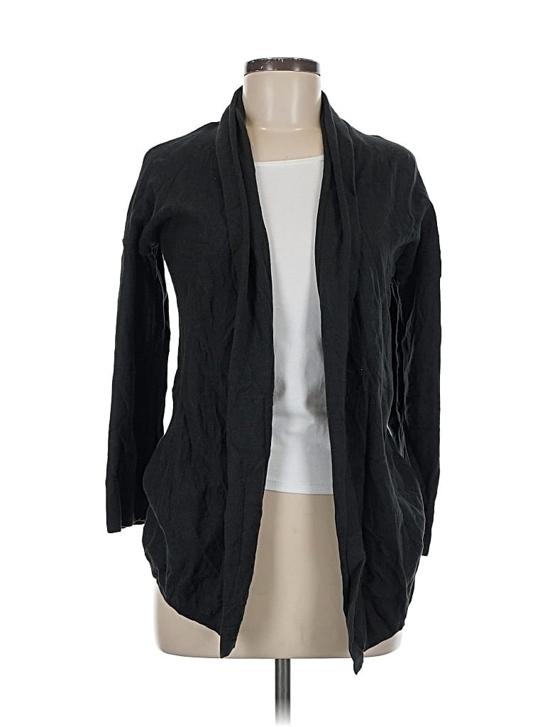 Pre-owned Banana Republic Factory Store Cardigan Sweater In Black