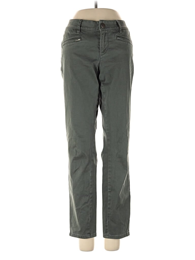 Pre-owned Ann Taylor Loft Casual Pants In Green