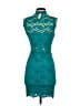 Nightcap Teal Cocktail Dress Size Sm (2) - photo 2