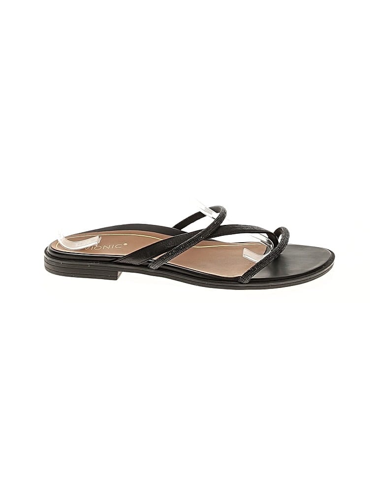 Pre-owned Vionic Sandals In Black