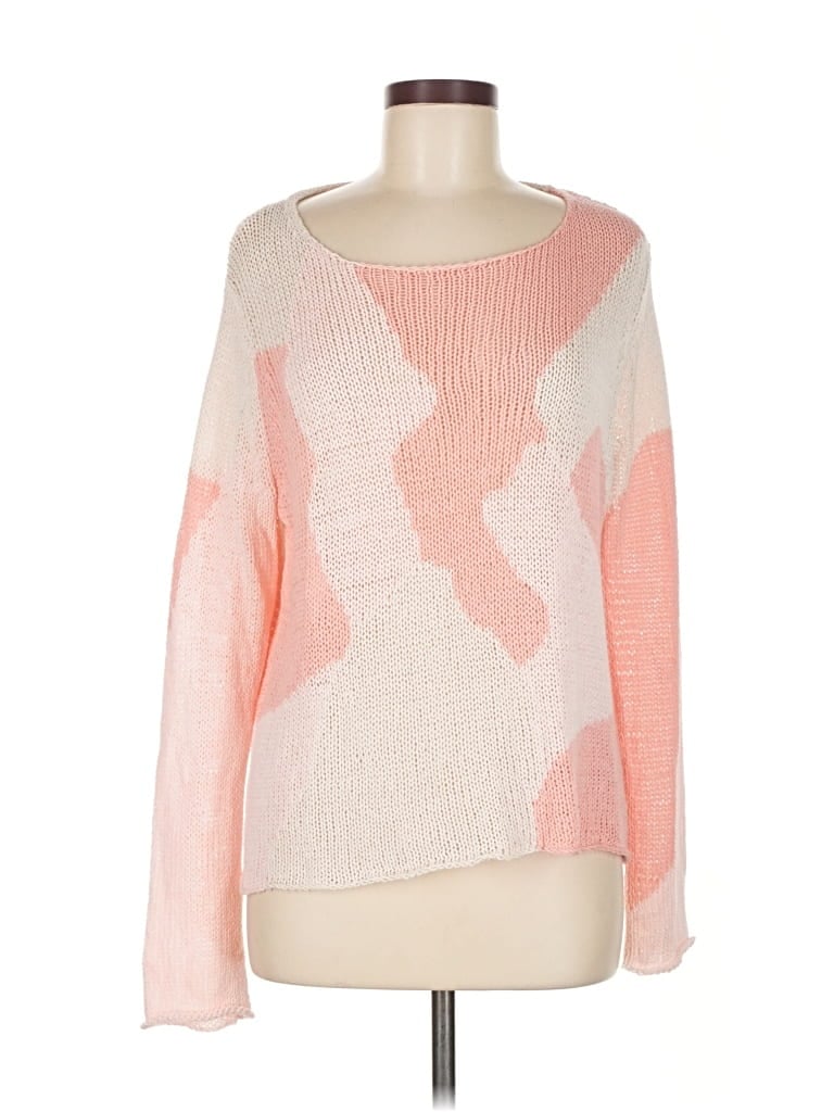 Pre-owned Wooden Ships Pullover Sweater In Pink