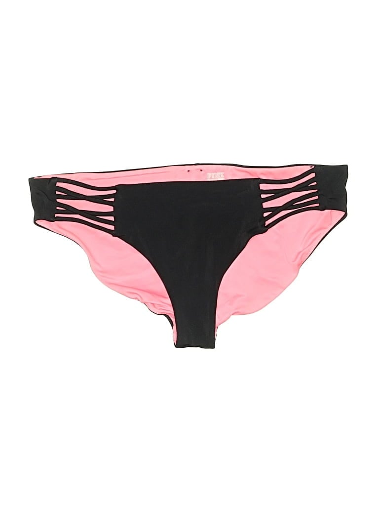 Pre-owned Victoria's Secret Pink Swimsuit Bottoms In Pink