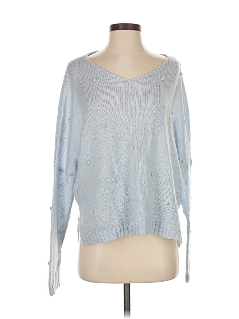 Pre-owned Wooden Ships Pullover Sweater In Silver