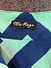 The Rage 100% Polyester Chevron-herringbone Teal Blue 3/4 Sleeve Blouse Size S - photo 7
