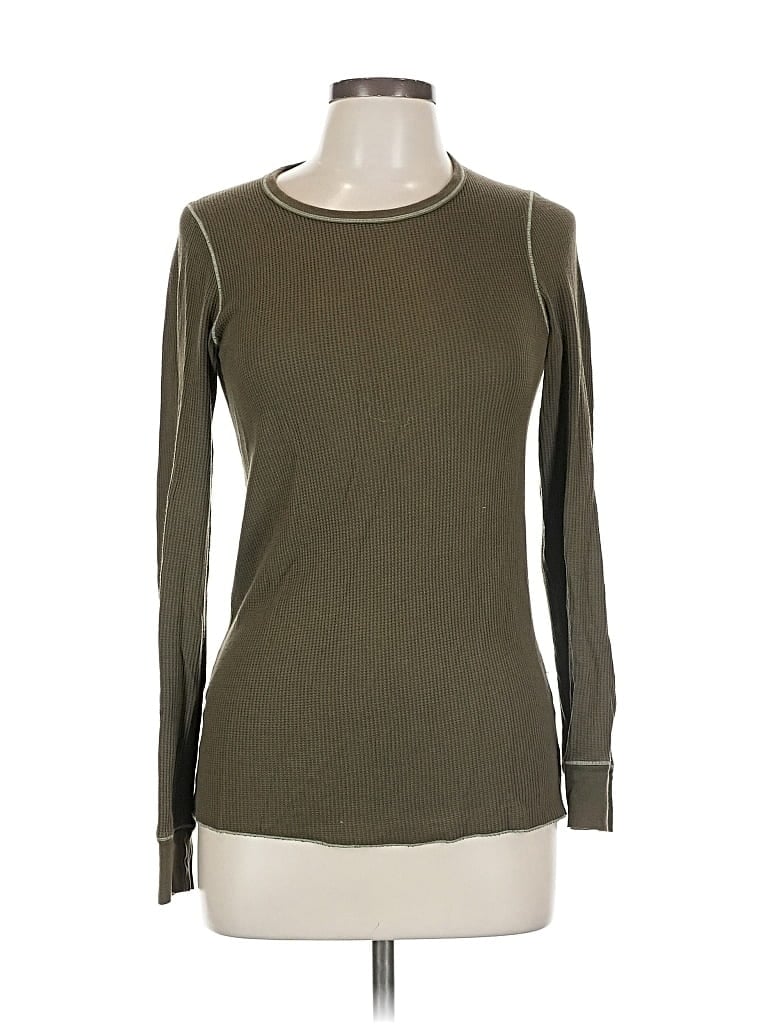 Pre-owned Splendid Pullover Sweater In Green