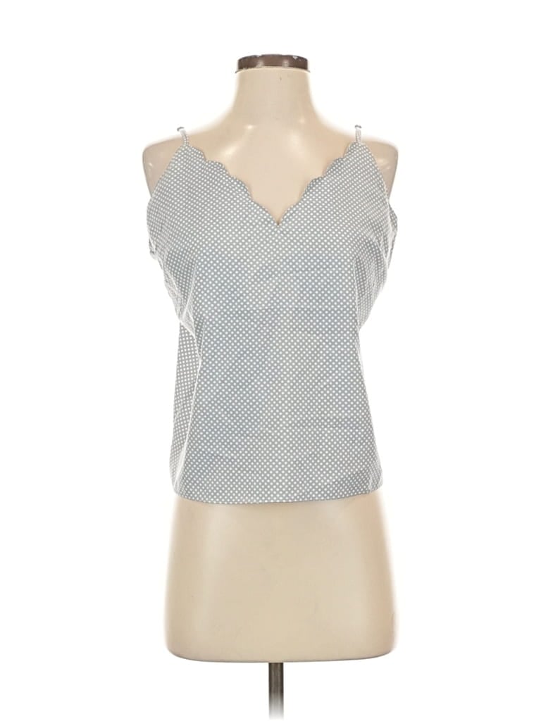 Pre-owned Listicle Sleeveless Top Blue Sweetheart Neckline Tops