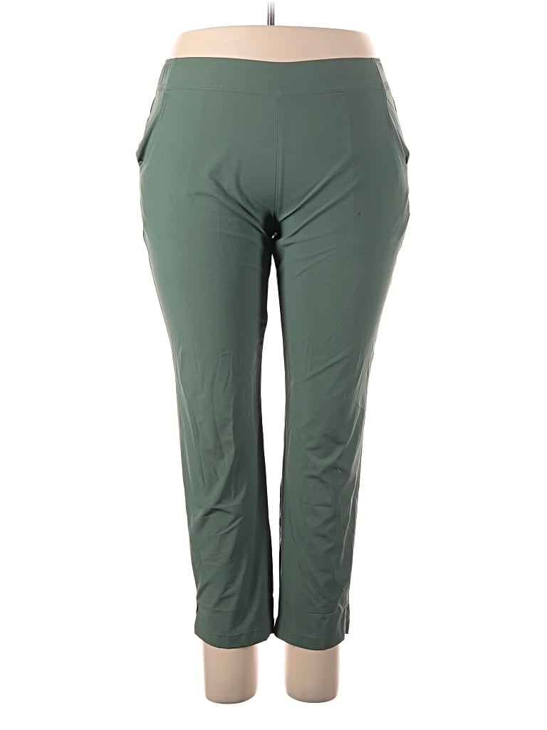 Pre-owned Eddie Bauer Active Pants In Green