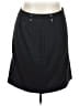 Avenue Solid Black Casual Skirt Size 18 - photo 1