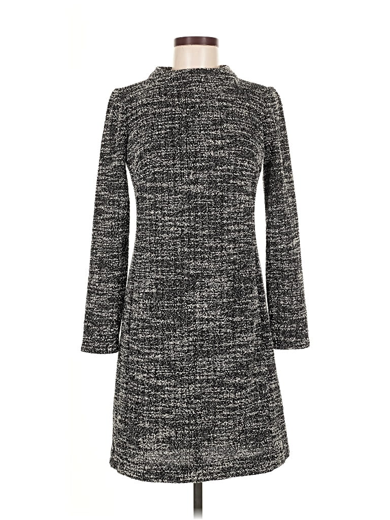 Pre-owned Chaps Casual Dress In Gray