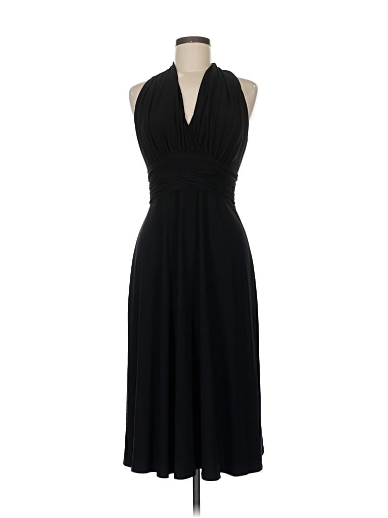 Pre-owned Evan Picone Cocktail Dress In Black