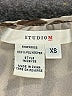 Studio M 100% Polyester Brown 3/4 Sleeve Blouse Size XS - photo 7