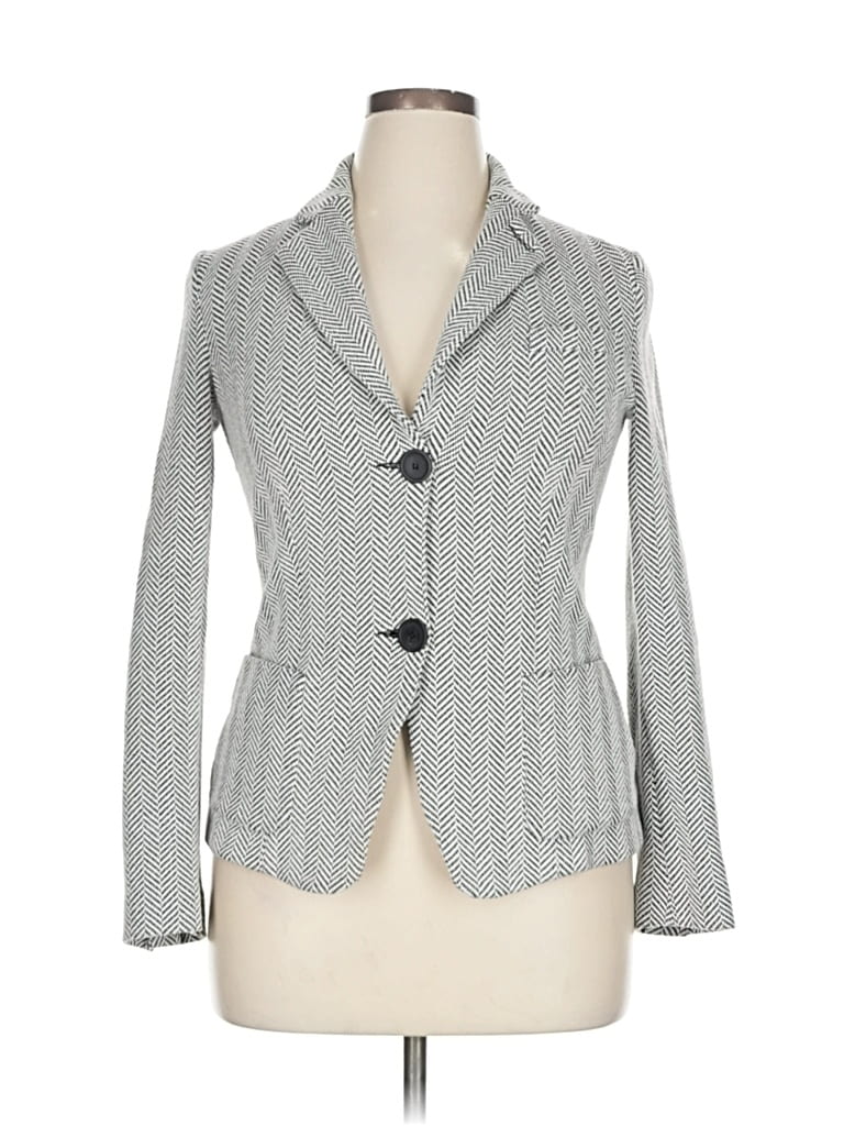 Pre-owned Emporio Armani Blazer Jacket In Gray