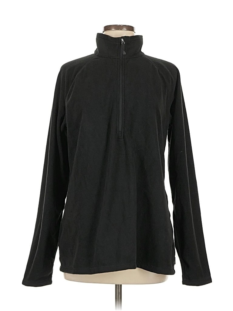 Pre-owned Eddie Bauer Turtleneck Sweater In Black