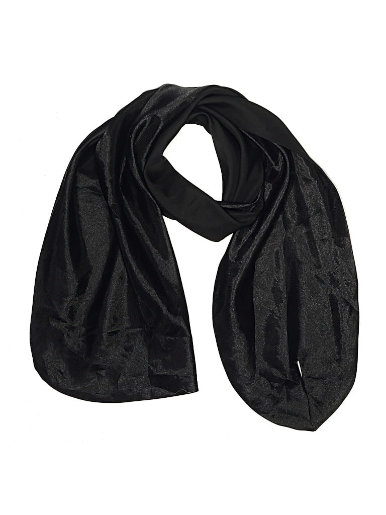 Pre-owned Unbranded Scarf In Black