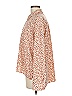 ASTR The Label 100% Polyester Animal Print Orange Long Sleeve Blouse Size M - photo 5