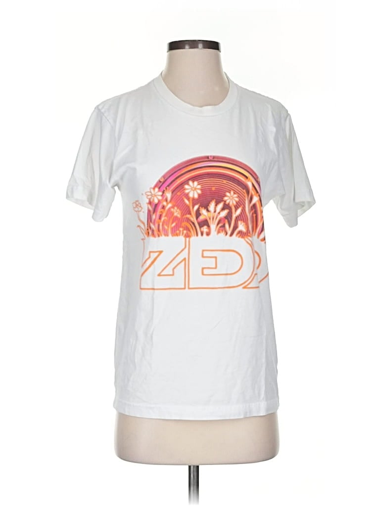 Pre-owned Assorted Brands Short Sleeve T-shirt In White