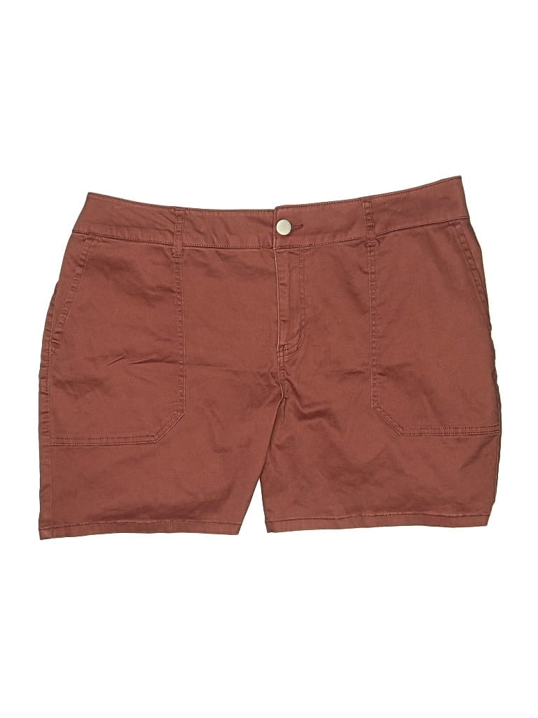 Pre-owned Market & Spruce Khaki Shorts In Brown