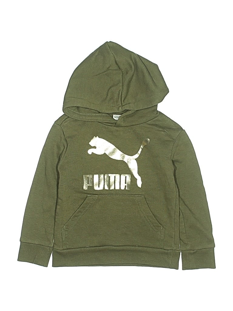 Pre-owned Puma Kids' Sweatshirt In Green