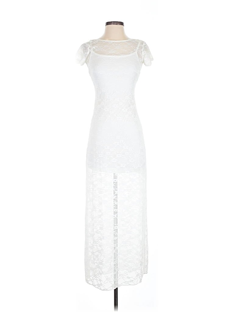 Pre-owned Wild Fable Cocktail Dress In White