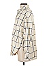 Universal Thread 100% Cotton Plaid Ivory Long Sleeve Button-Down Shirt Size S - photo 5