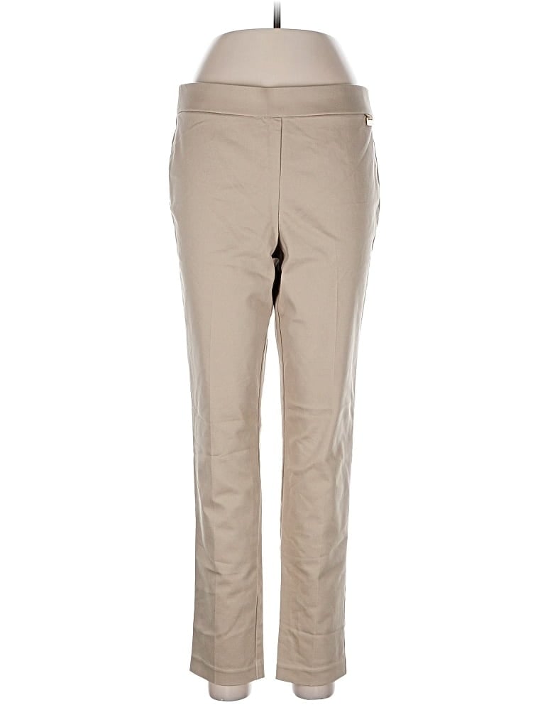 Pre-owned Calvin Klein Casual Pants In Brown