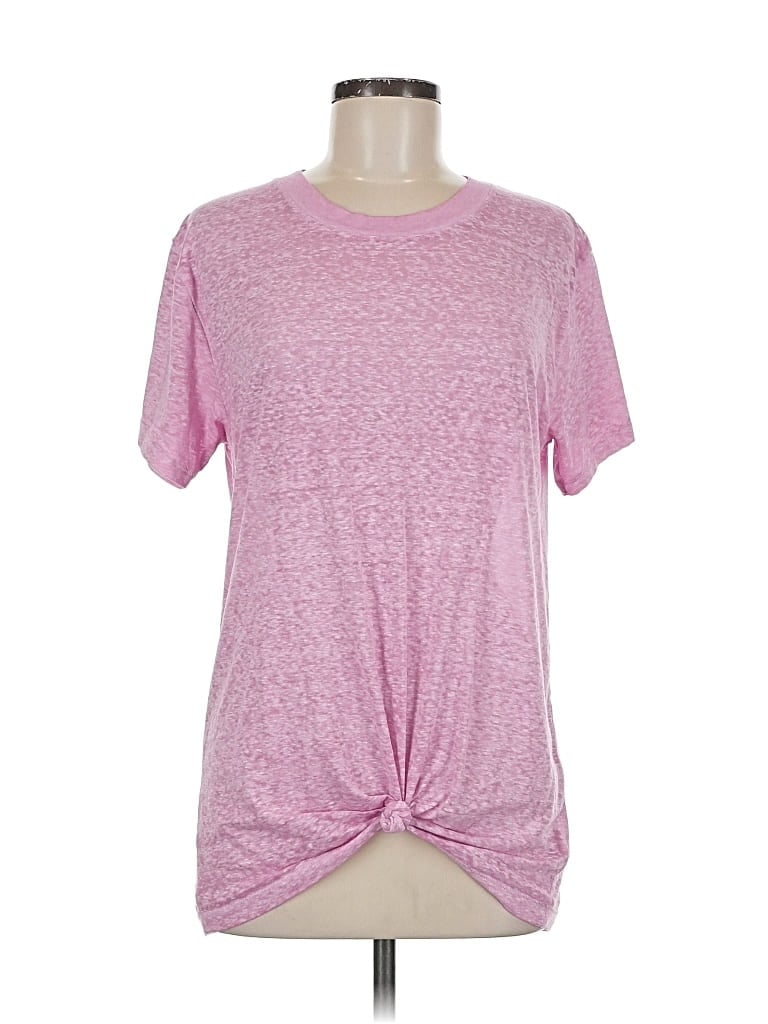 Pre-owned Urban Outfitters Short Sleeve T-shirt In Pink