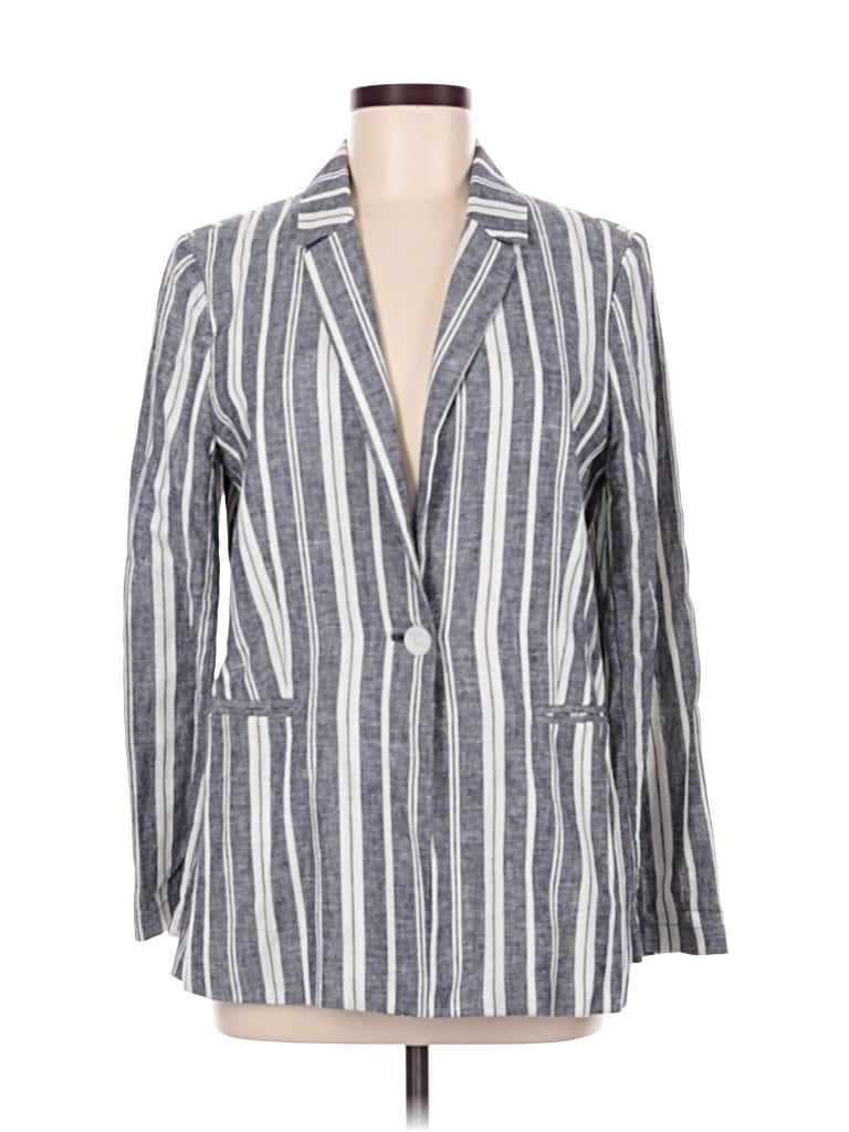 Pre-owned Cupcakes And Cashmere Blazer Jacket In Gray