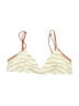 Solid & Striped Stripes Ivory Swimsuit Top Size L - photo 1