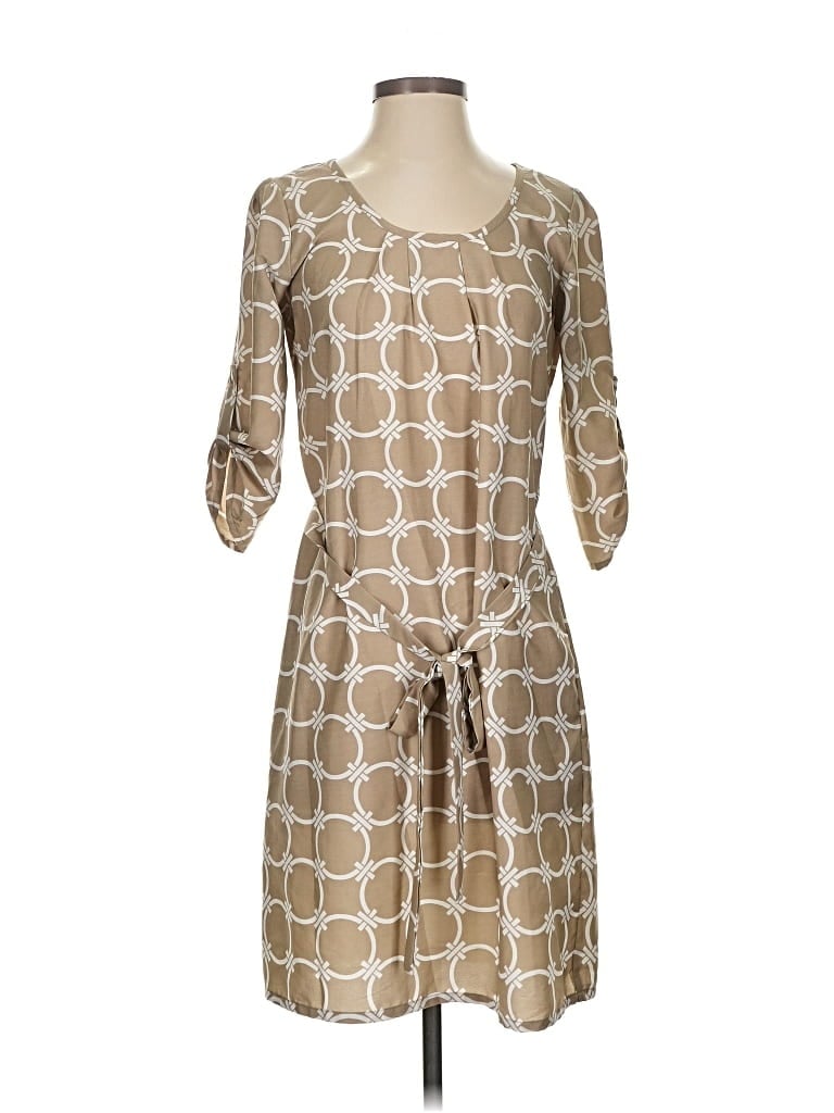 Pre-owned The Royal Standard Casual Dress In Brown