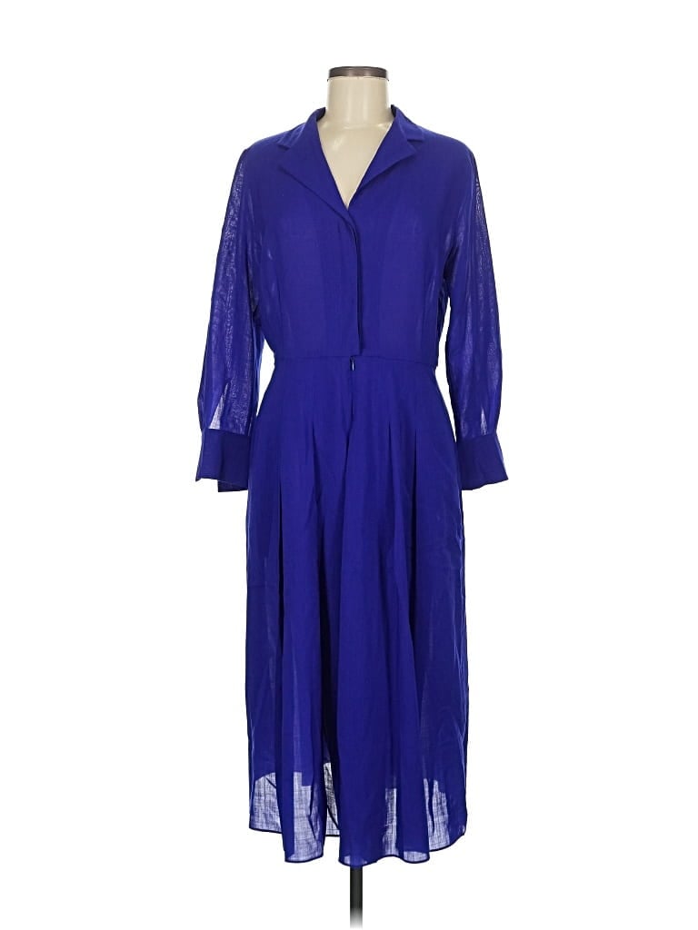 Pre-owned Akris Casual Dress In Blue