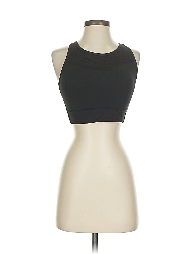 Pre-owned Athleta Sports Bra In Black