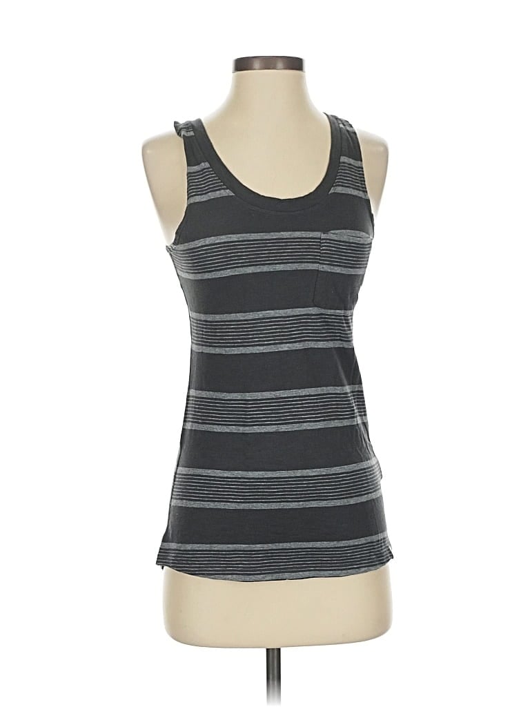 Pre-owned The North Face Sleeveless Top Gray Scoop Neck Tops