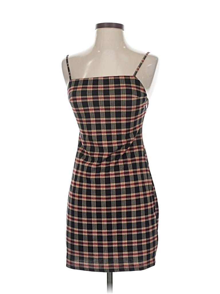 Pre-owned En Creme Casual Dress In Brown